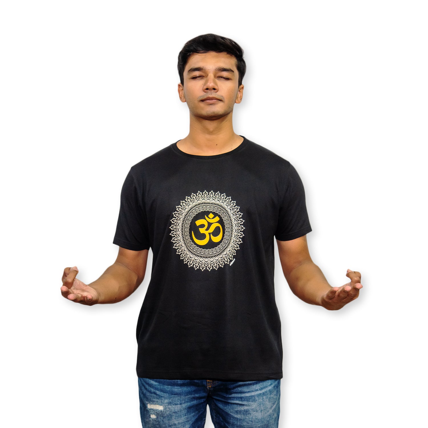 Om Black T-Shirt - Kidebaj