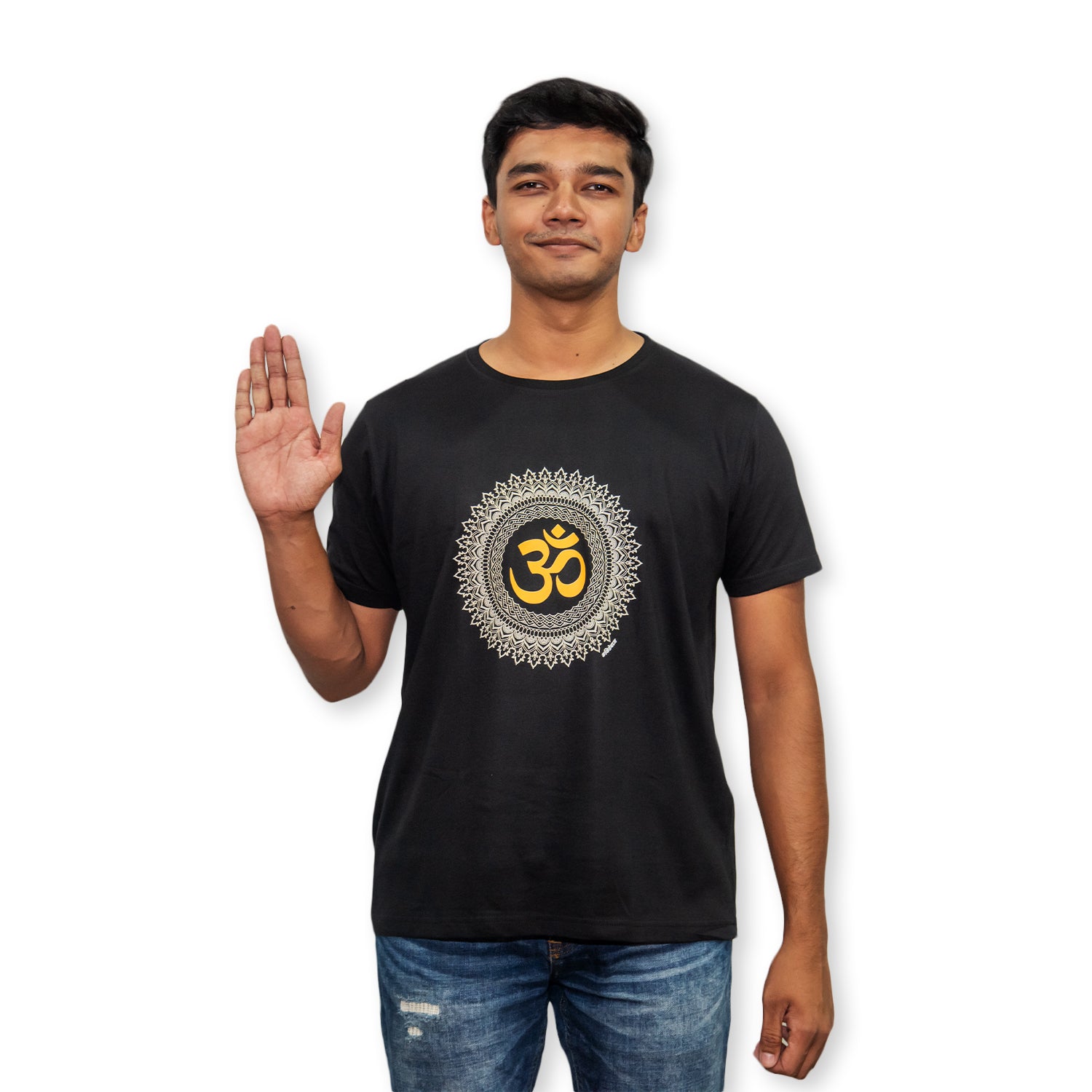 Om Black T-Shirt - Kidebaj