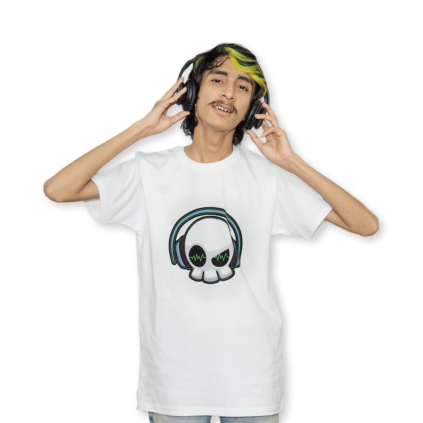 Skull Music T-Shirt - Kidebaj