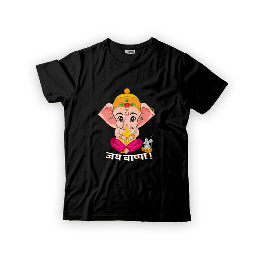 Jay Bappa Ganesha Kids T-Shirt