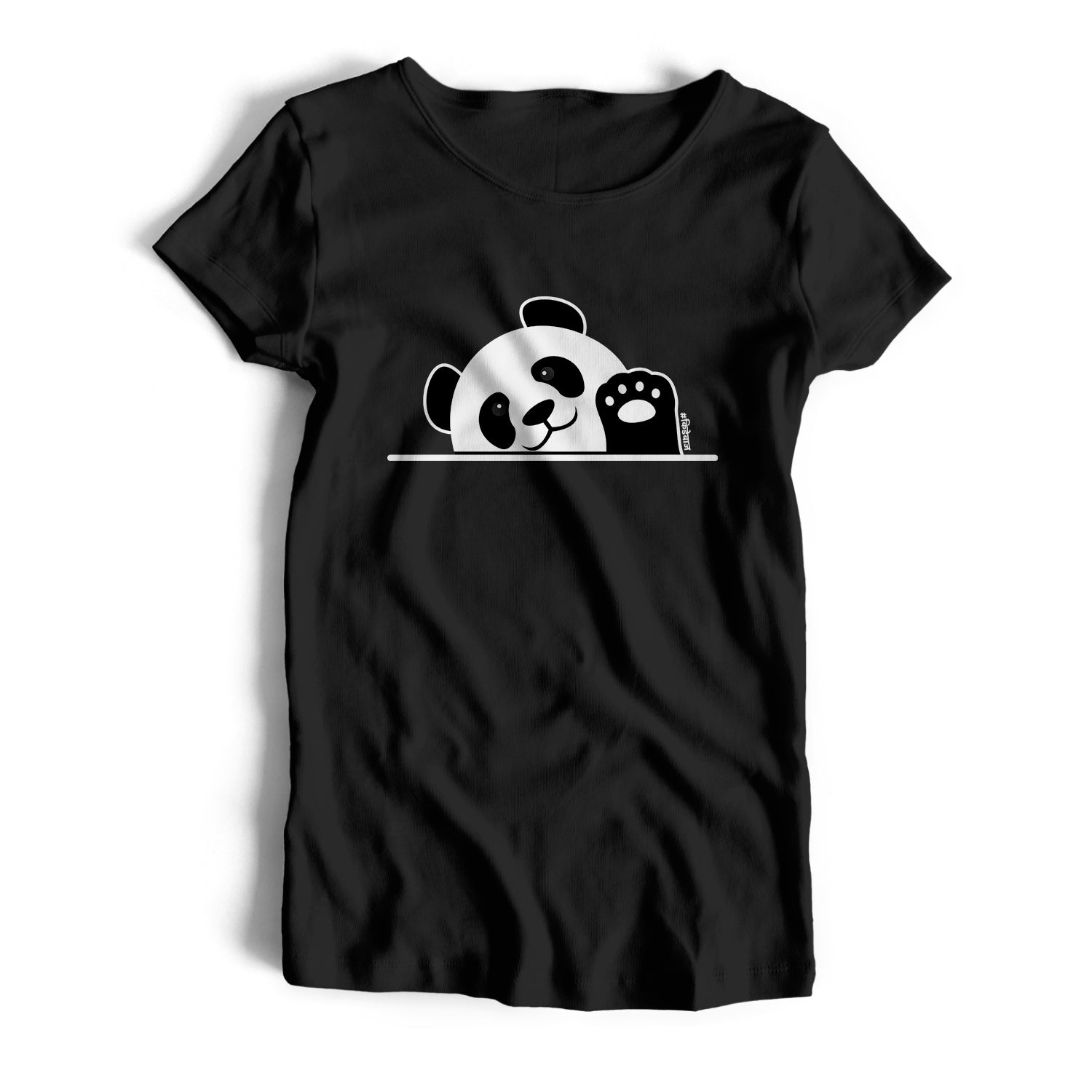 Horizontal Panda T-Shirt (Women) - Kidebaj
